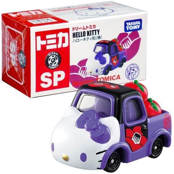  Mô hình xe Dream Tomica SP Hello Kitty Nagomi Camellia Apple (Purple) Tomica 166849 