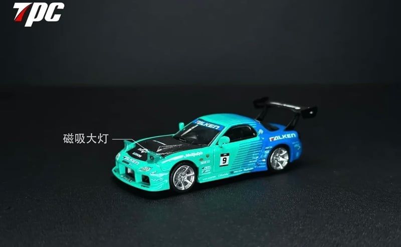  Mô hình xe Mazda RX7 1:64 TPC Model 