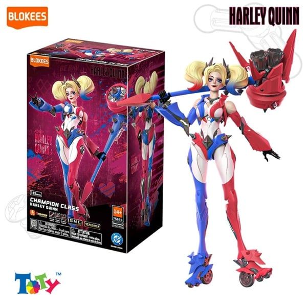  Mô hình Blokees DC Champion Class CC04 Harley Quinn EC07 75674 