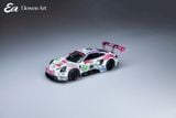  Mô hình xe Porsche 911 GT3 R Iron Dames Lemans 24h Limited 500pcs tỉ lệ 1:64 Elowen Art OT64819 