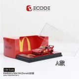  Mô hình xe Porsche RWB Rauh Welt Mc Donald tỉ lệ 1:64 Decode DE641 