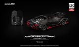  Mô hình xe Lamborghini Centenario Carbon Red tỉ lệ 1:64 Poprace PR640436 
