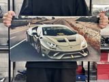  Phụ kiện Thảm lót chống trượt chủ đề siêu xe Lamborghini kích thước 30x60cm Autono1 PT116A 