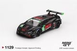  Mô hình xe ô tô Lamborghini Huracán GT3 EVO2 #45 No.45 DEX Imaging 2024 IMSA Daytona 24 Hrs bản card tỉ lệ 1:64 MiniGT MGT01129-BL NO CHASE CAR 