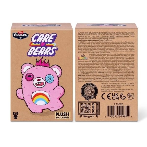  Đồ Chơi Sưu Tầm Hộp Mù ZURU TOYS Fuggler Care Bears Keyrings 5