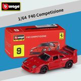  Mô hình xe Ferrari F40 Competizione tỉ lệ 1:64 Bburago 18-56115 OT64835F 