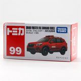  Mô hình xe No.99-10 Subaru Forester Fire Command Car tỉ lệ 1:65 Tomica 224389 