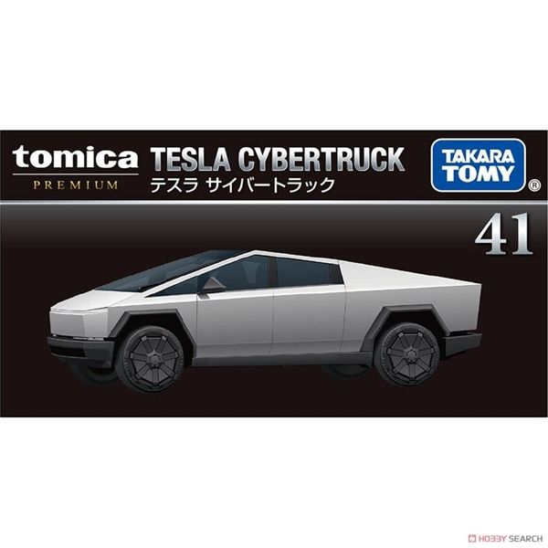  Mô hình xe bán tải Tesla Cypertruck No.41 tỉ lệ 1:75 Tomica premium 955375 