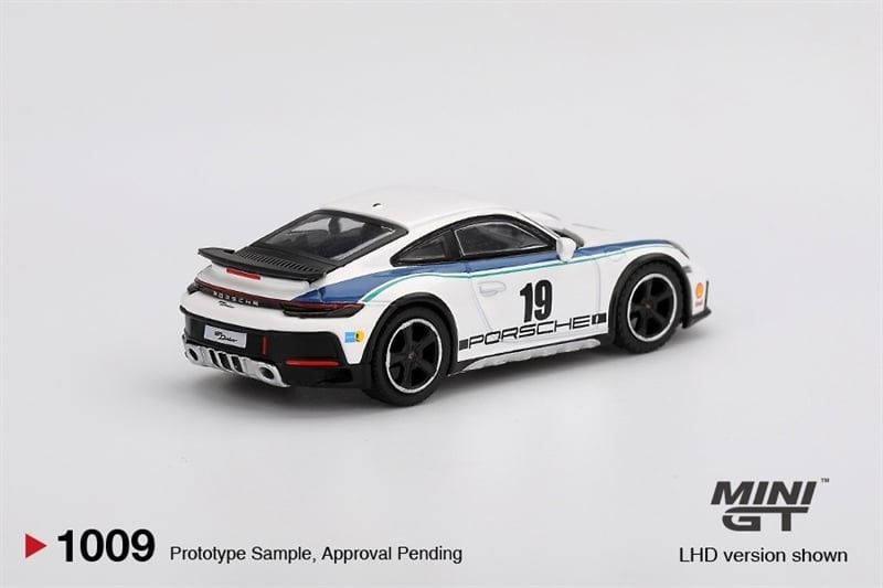  [Hàng Loose] Mô hình xe Porsche 911 Dakar Rally 1974 tỉ lệ 1:64 MiniGT MGT01009 