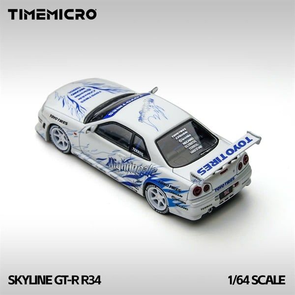  Mô hinh xe Nissan Skyline GT-R R34 