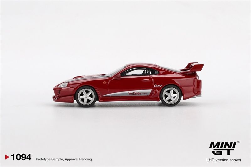  Mô hình xe Toyota Supra VeilSide Combat V-I Red tỉ lệ 1:64 MiniGT MGT01094 