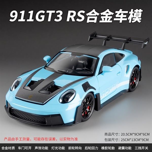  Mô hình xe Porsche 911 GT3 RS Full Open Tỉ Lệ 1:24 Alloy model OT24136 