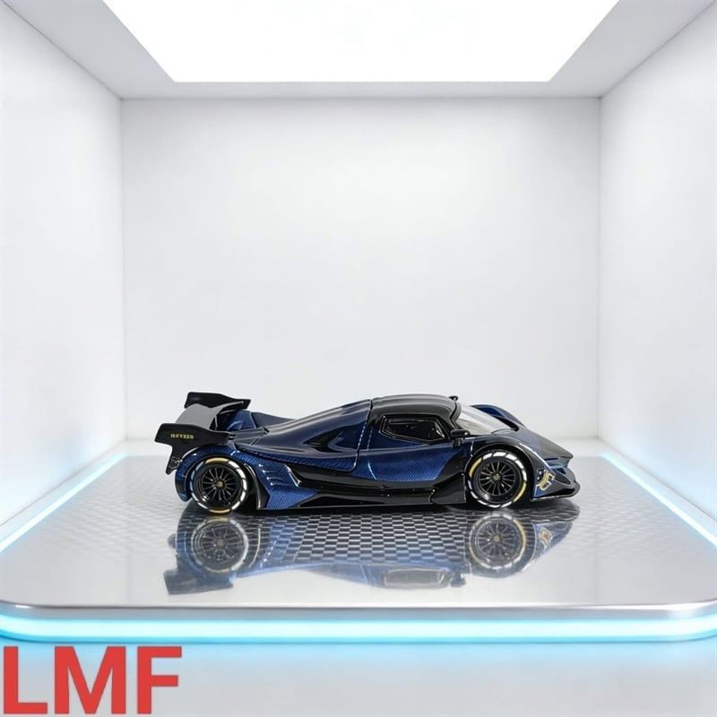  Mô hình xe Devel Sixteen’s V16 (Demon 16) nắp động cơ mở được tỉ lệ 1:64 LMF OT64273 