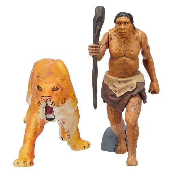  Mô hình động vật hổ răng kiếm ANIA AL-10 Saber Tiger Takara Tomy 836582 