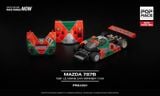  Mô hình xe đua Mazda 787B Renown winner #55 24 Heures Du mans 1991 mở được nắp máy tỉ lệ 1:64 Poprace PR64301 