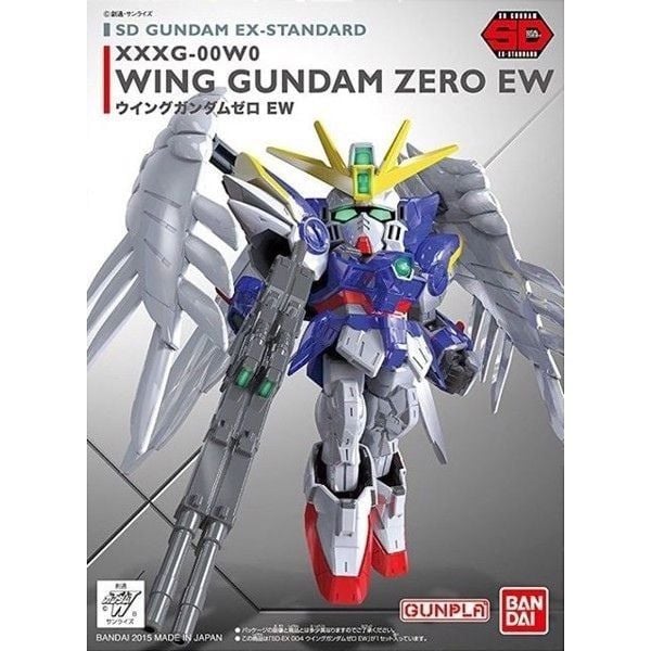  Mô hình figure lắp ráp SD Gundam Ex-Standard Wing Gundam Zero EW Bandai 4573102656186 