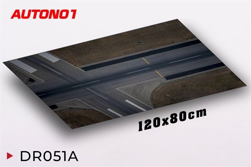  Phụ kiện trưng bày đường băng chất liệu in pp 80x120cm cán mờ chống nước bụi bẩn dành cho máy bay mô hình nhiều tỉ lệ DR051 