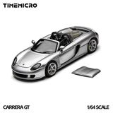  Mô hình xe Porsche Carrera GT Silver tỉ lệ 1:64 Time micro TM645912 