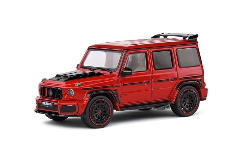  Mô hình xe ô tô Mercedes Benz G63 Brabus Widestar Red Pearl 2022 tỉ lệ 1:43 Solido model S4312407 
