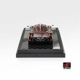 Mô hình xe Pagani Huayra R-carbon red limited edition tỉ lệ 1:64 LCD model LCD64028 