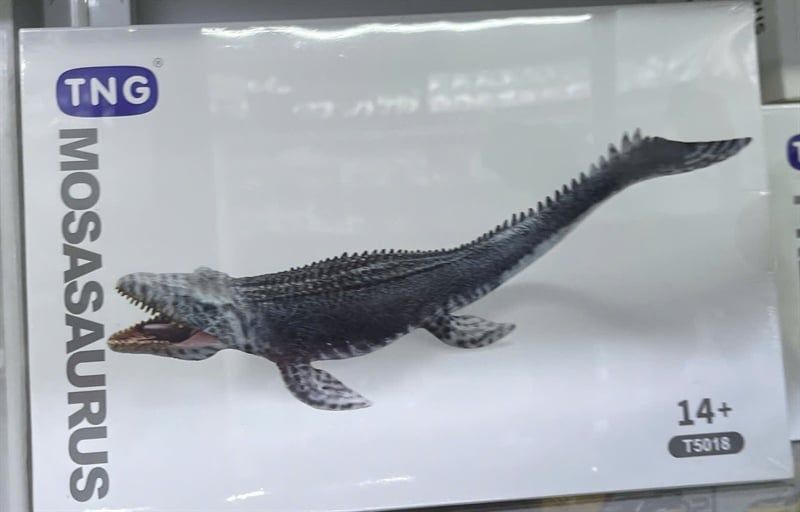  Mô hình động vật khủng long cổ đại thằn lằn Mosasaurus nước tỉ lệ 1:35 TNG T5018 
