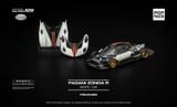  Mô hinh xe Pagani Zonda R White tỉ lệ 1:64 Pop Race PR640298 