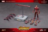  Mô hình nhân vật Marvel Iron man người sắt MK50 Mark L Avengers Infinite war có đèn + Funnel + đế + vũ khí SHF tỉ lệ 1:10 18CM ZD Toys ZM75 FG264 