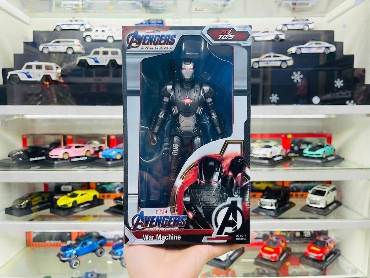  Mô hình nhân vật Marvel War Machine có khớp tỉ lệ 1:10 18CM ZD Toys ZM43 
