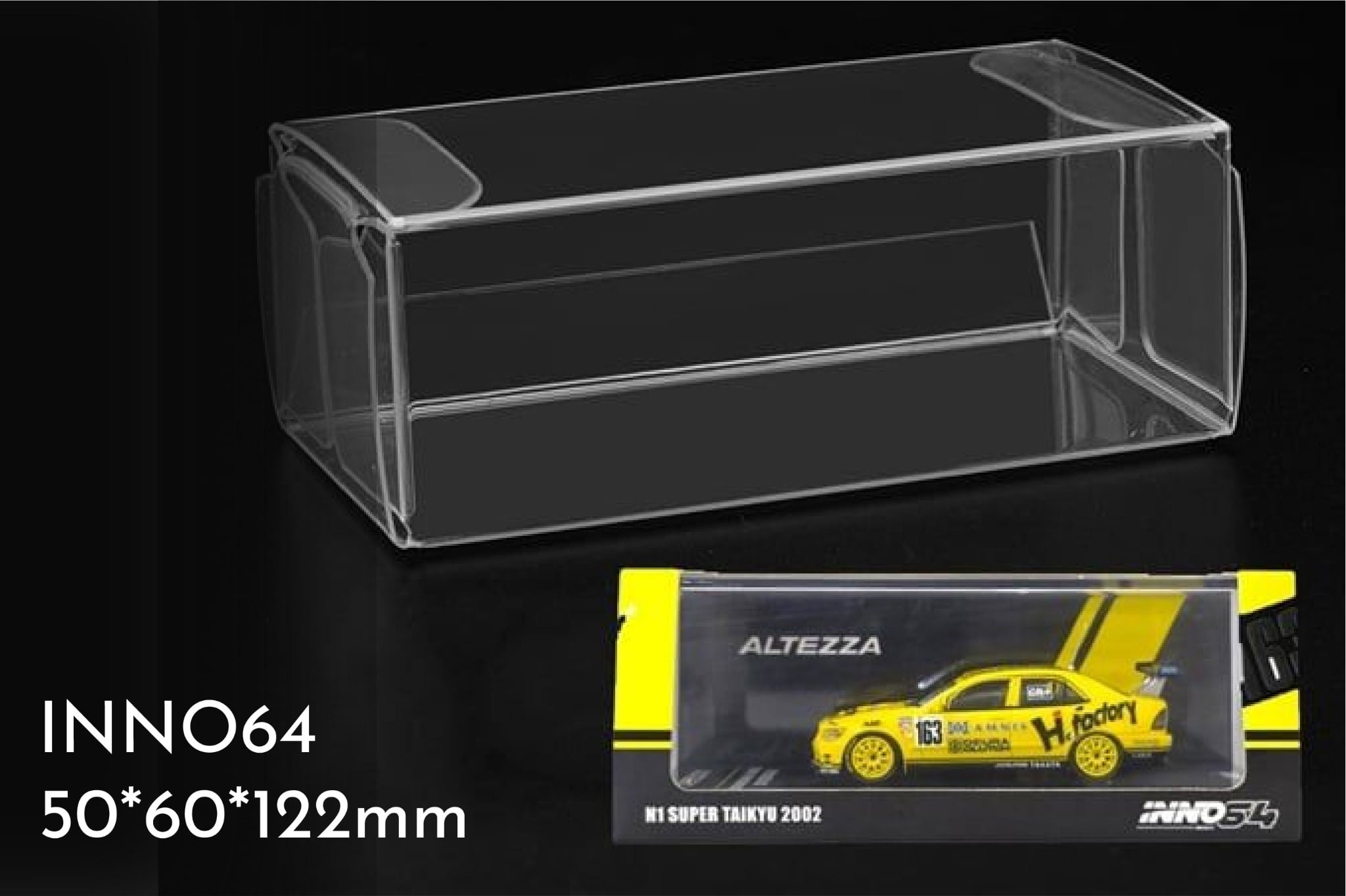  Hộp PVC protect bảo vệ hộp mica Inno64 1:64 PVC_INNO64 