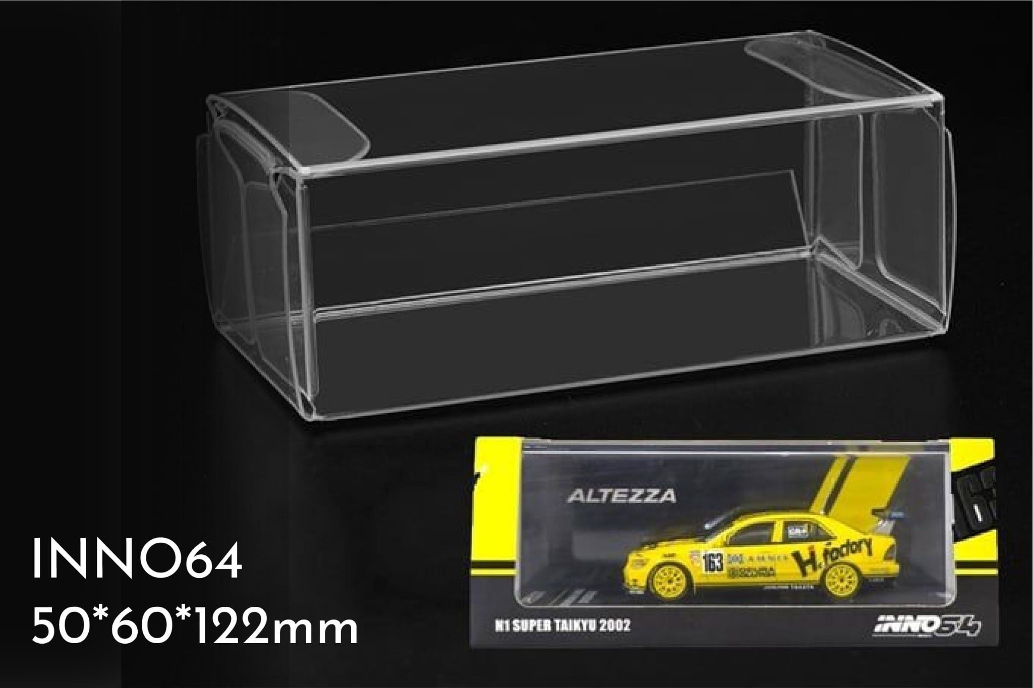  Hộp PVC protect bảo vệ hộp mica Inno64 1:64 PVC_INNO64 