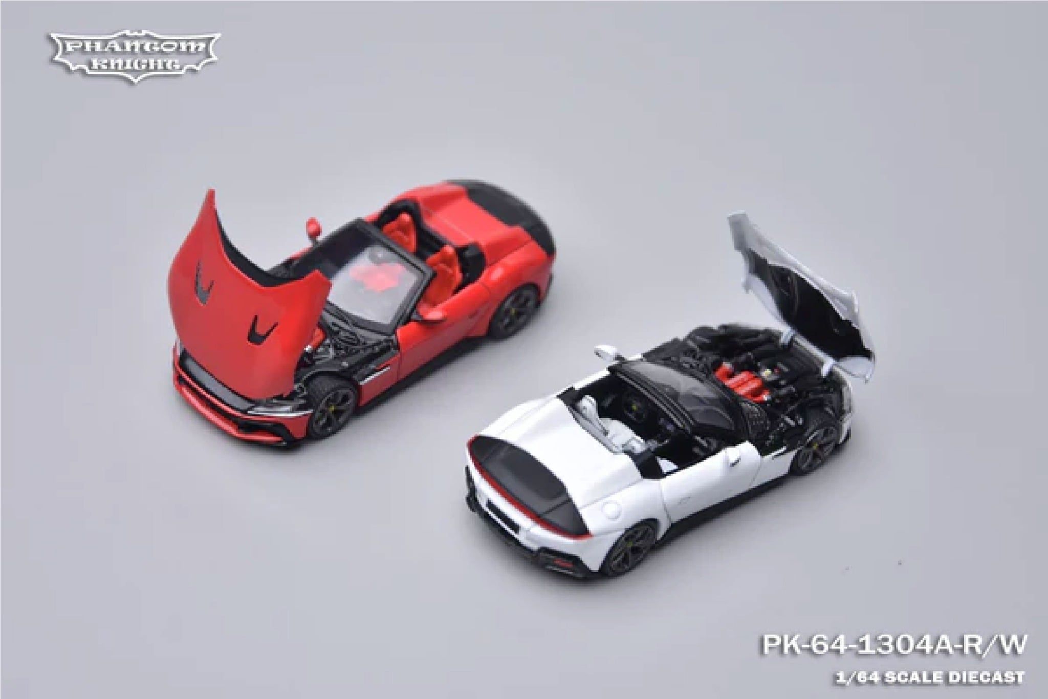 Mô hình xe Ferrari 12Cilindri Coupe Hardtop tỉ lệ 1:64 Phantom Knight OT64824 