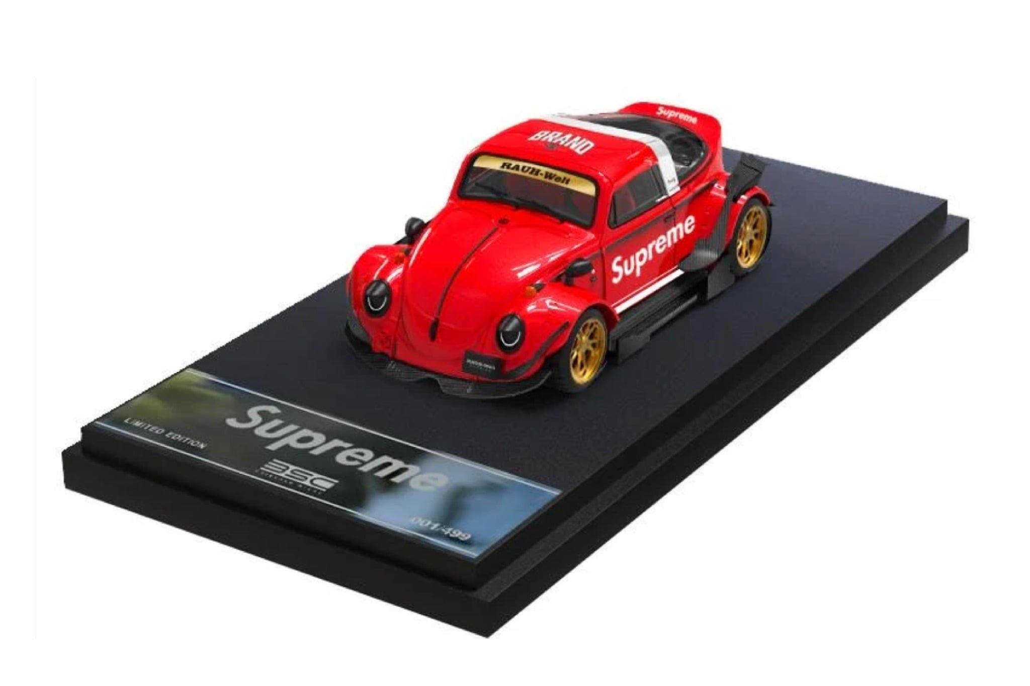  Mô hình xe Supreme Volkswagen T1 RWB Beetle Convertible BSC 1:64 BSC646210 