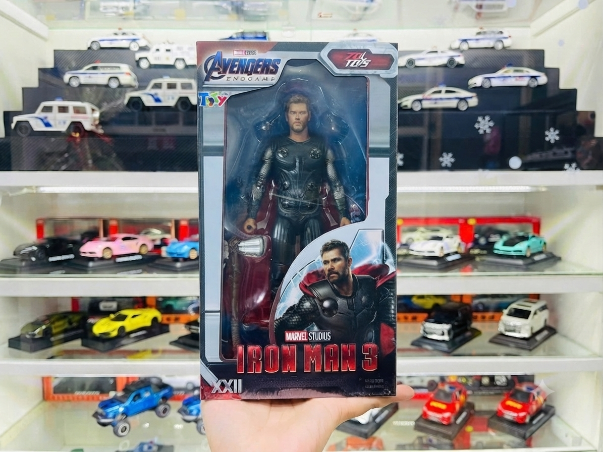  Mô hình nhân vật Marvel Thor - thần sấm có khớp tỉ lệ 1:10 18CM ZD Toys ZM42 