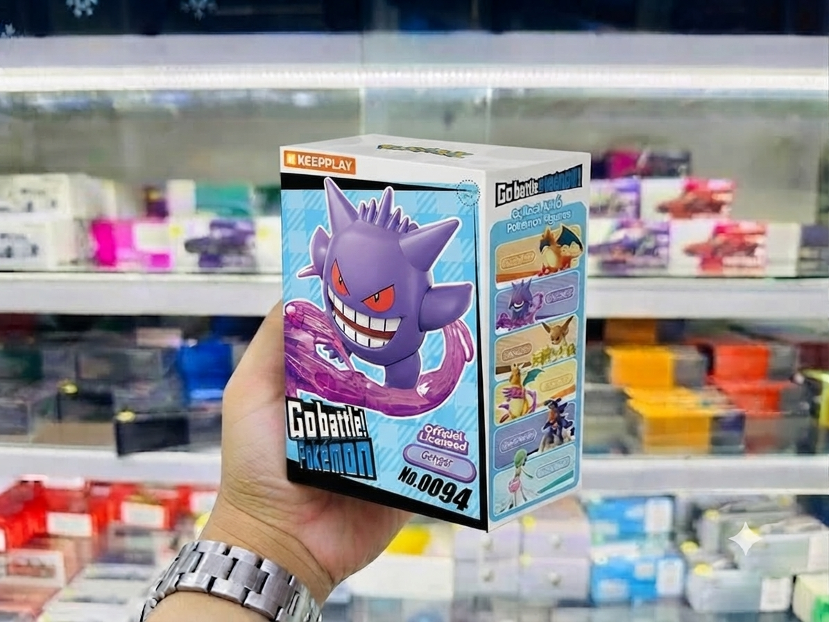  Mô hình lắp ráp Go battle! Pokémon Vol 2 Gengar PP11 Keepplay 32665 