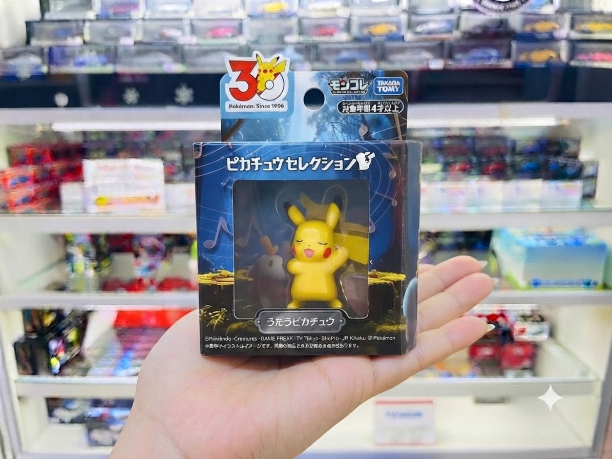  Mô hình nhân vật Pokemon 30th Moncolle Pikachu Takara Tomy 88110 