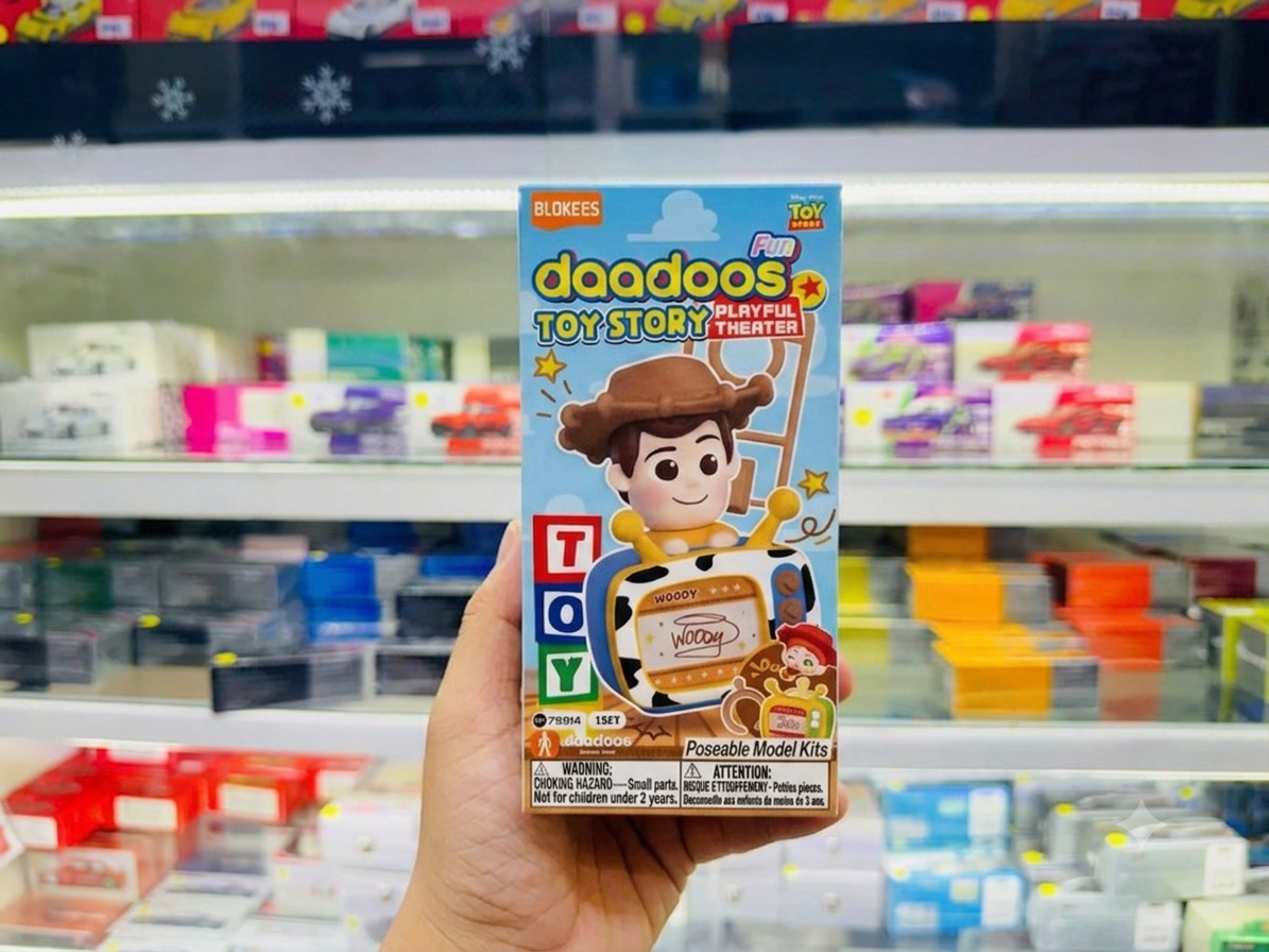  Mô hình trang trí Blokees Toy Story Daadoos Fun 01 Playful Theater ER02 75914 