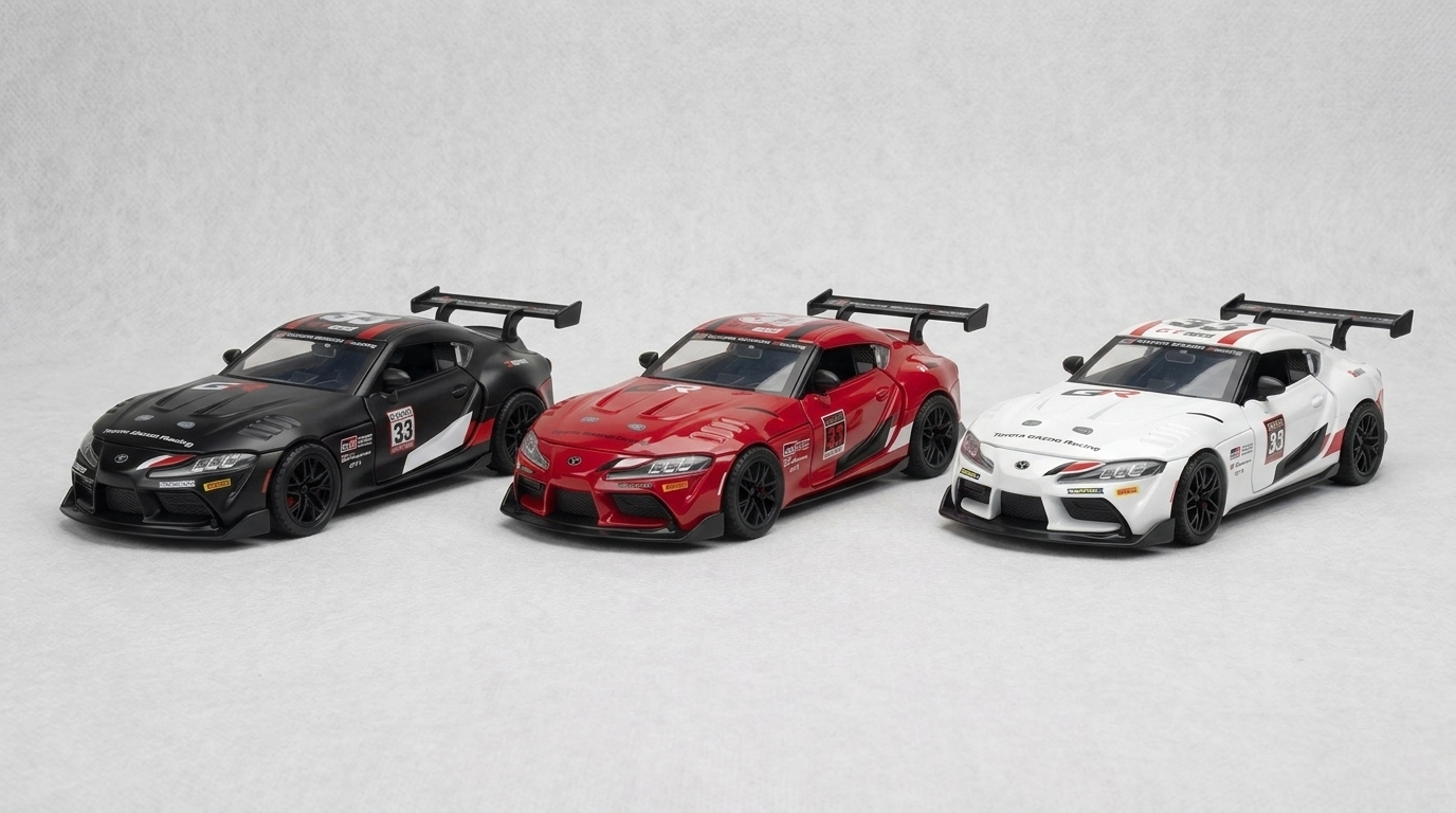  Mô hình xe Toyota Supra GT4 full open tỉ lệ 1:32 Bull Demon King OT32062 