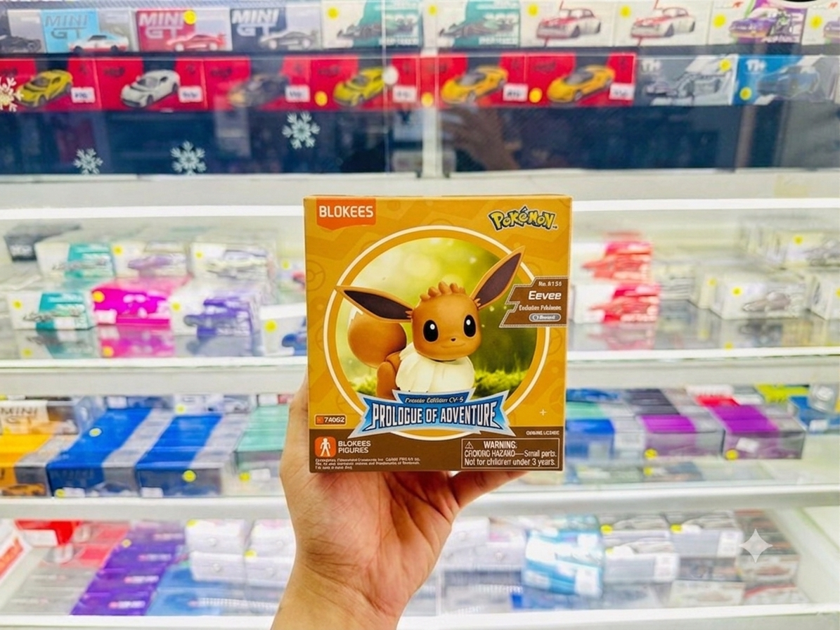 Mô hình lắp ráp Pokemon CV S Prologue of Adventure Eevee EP01 Blokees 74002 