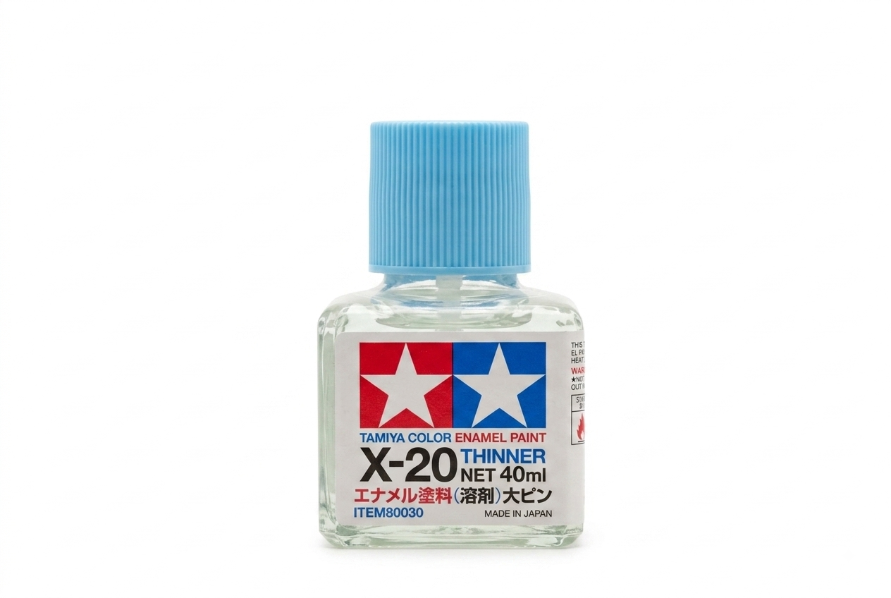  Enamel x20 thinner dung dịch pha sơn thinner gốc enamel 40ml Tamiya 80030 