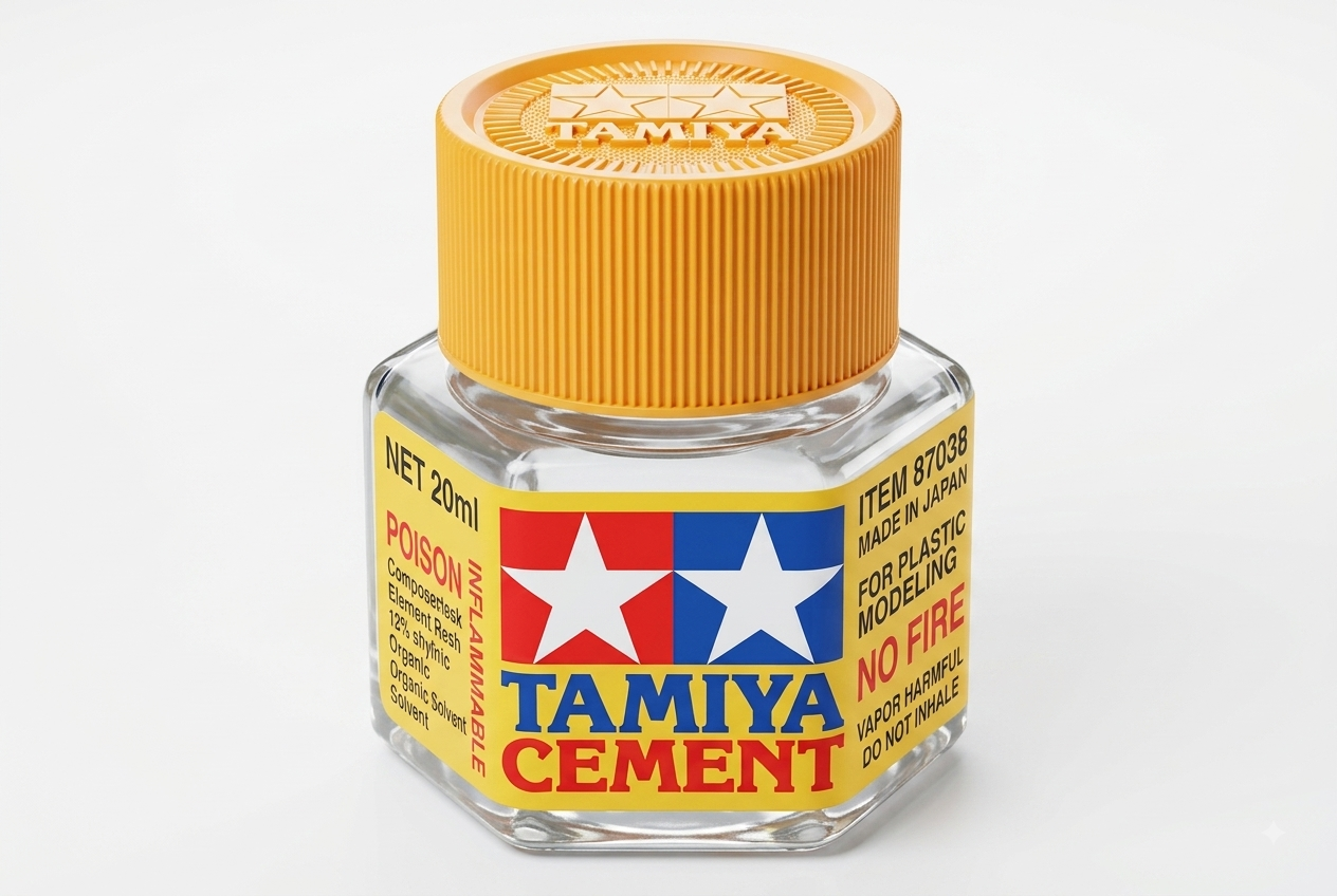  Dung dịch keo dán mô hình loại thường cement 20ml Tamiya 87012 