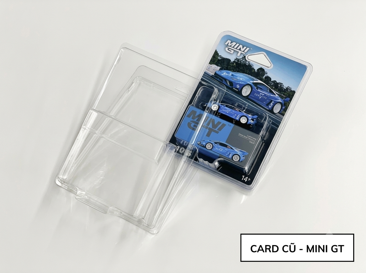  Hộp bảo vệ nhựa PVC đựng Card Minigt tỉ lệ 1:64 PVC_MINIGT_CARD 