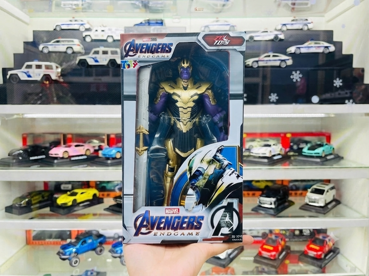  Mô hình nhân vật Marvel Thanos tỉ lệ 1:10 18CM ZD Toys ZM38 