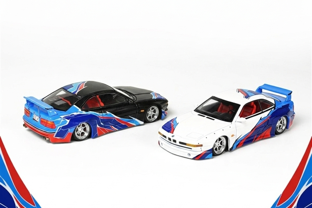  Mô hình xe MW 850CSi E31 open hood Limited 499pcs tỉ lệ 1:64 Rhino model RM OT64784 