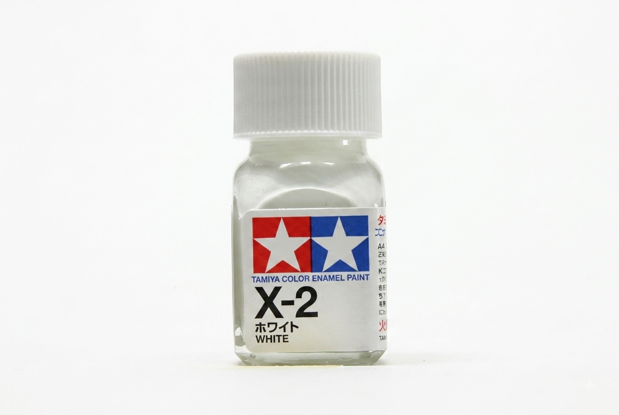  Enamel x2 white sơn mô hình màu trắng 10ml Tamiya 80002 