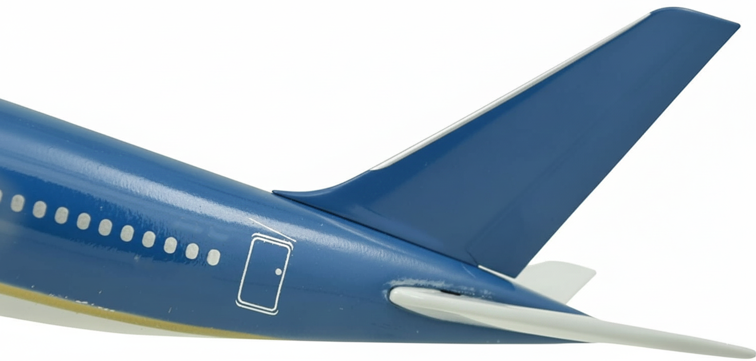  Mô hình máy bay VN Airlines VN-A886 Airbus A350-900 20cm MB20010 