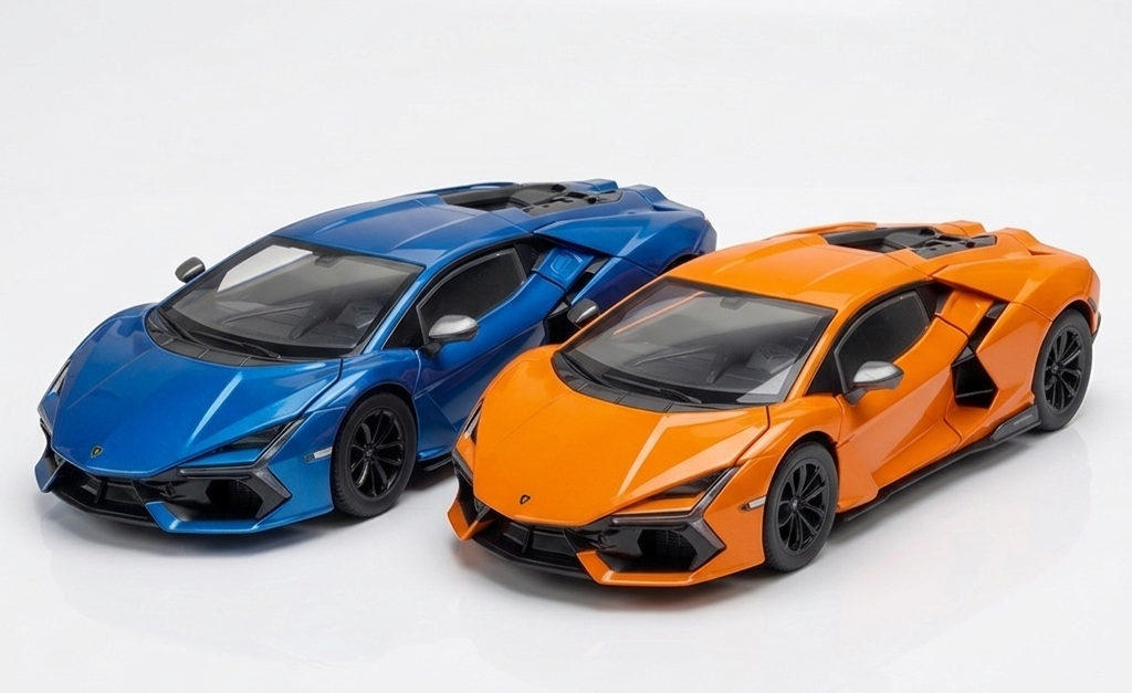  Mô hình xe Lamborghini Revuelto full open tỉ lệ 1:24 Hengteng model H2673 