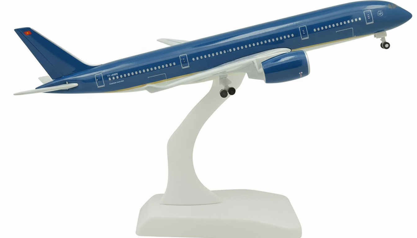  Mô hình máy bay VN Airlines VN-A886 Airbus A350-900 20cm MB20010 