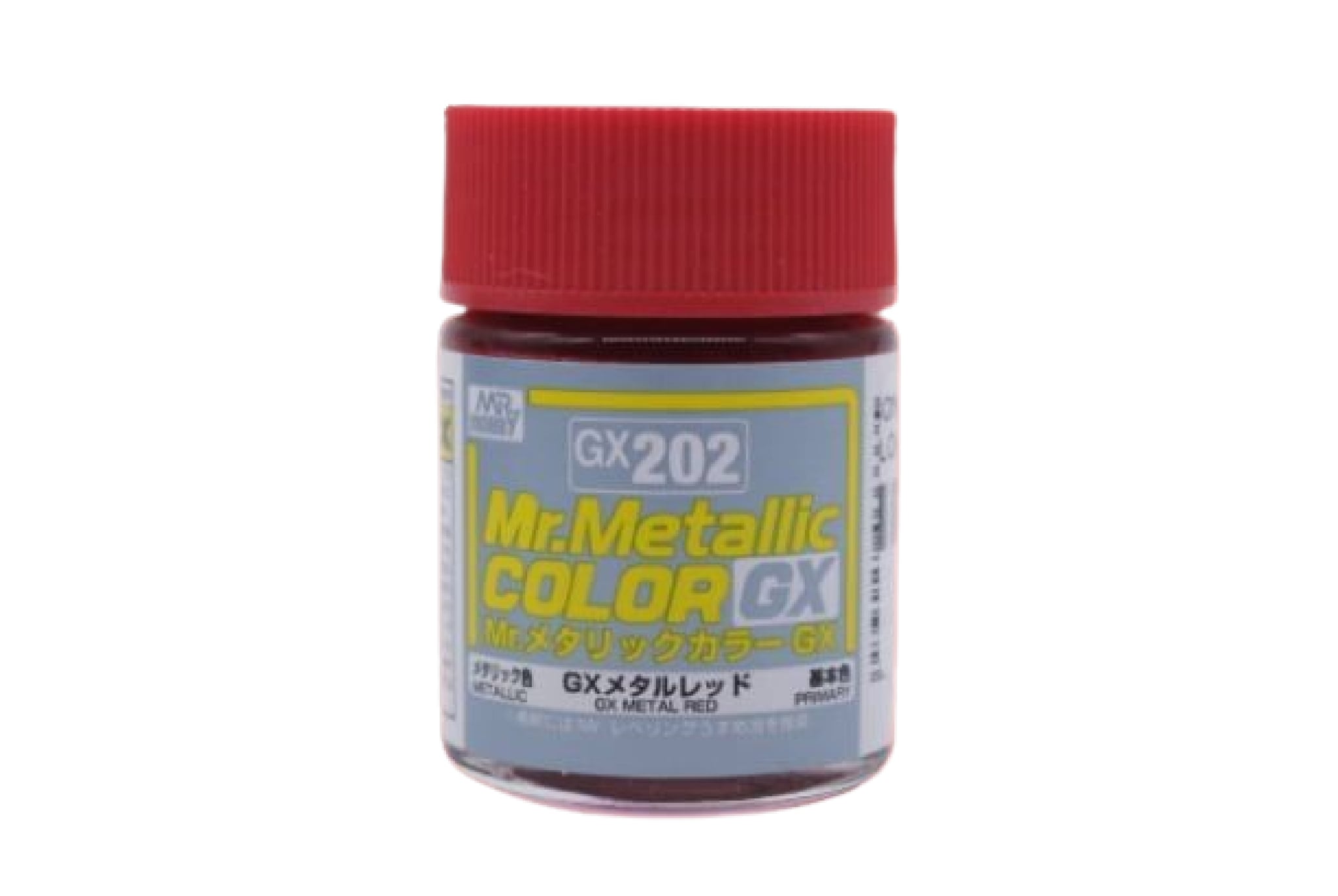  Lacquer gx202 metal red sơn mô hình màu đỏ kim loại bóng 18ml Mr.Hobby GX202 