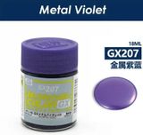  Lacquer GX207 violet sơn mô hình màu tím violet ánh kim 18ml Mr.Metallic Color - Mr.Hobby GX207 