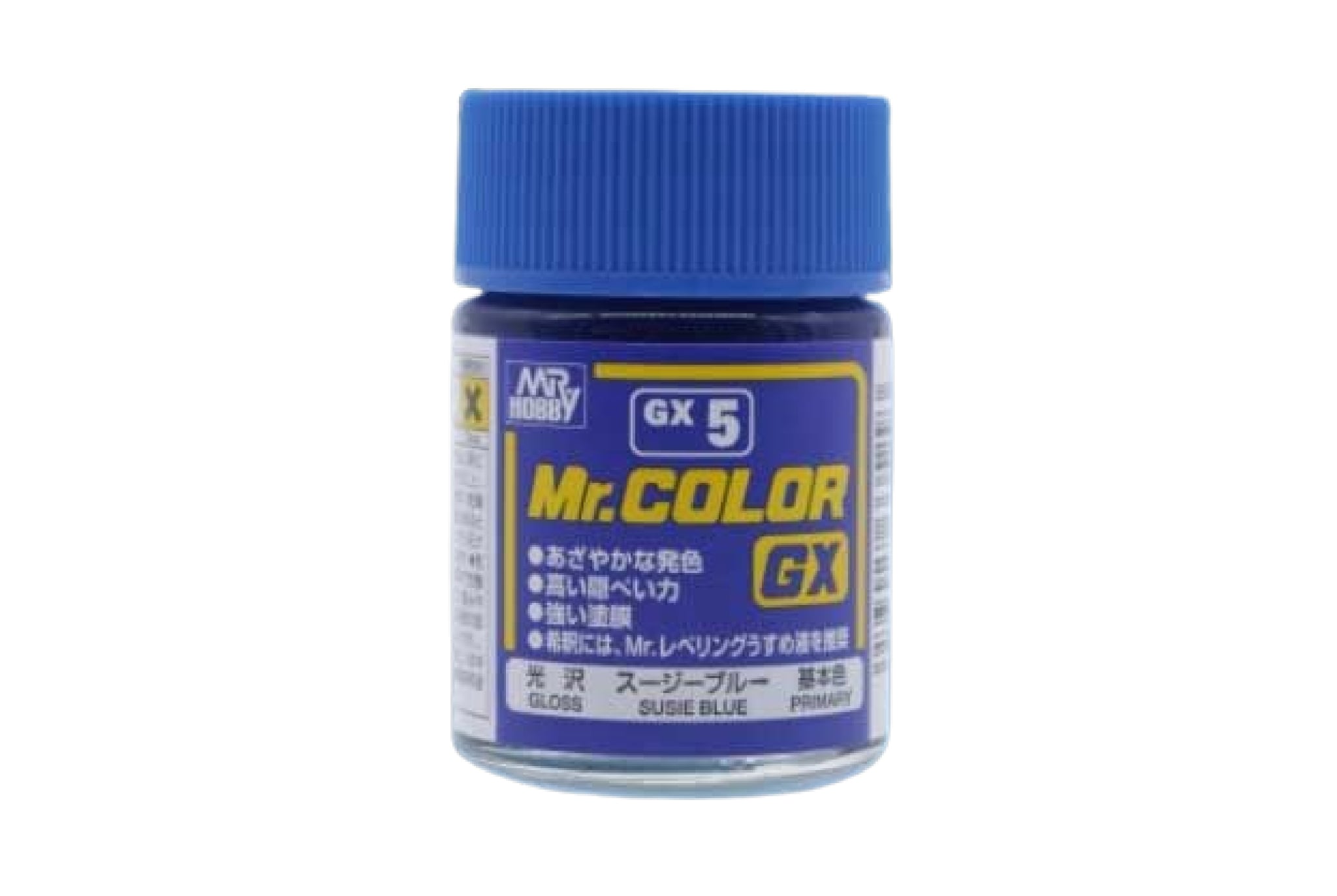  Lacquer gx5 susie blue gloss sơn mô hình màu xanh đậm 18ml Mr.Hobby GX5 